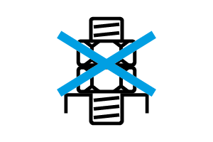 Andere Sicherungsmethoden sind wirkungslos (z.B. Kontern, Körnen, Palmutter, etc.)