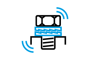 Dynamische Beanspruchungen: Wechselnd, Stroßbelastung, Vibrationen, Temperatur